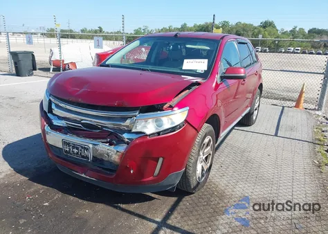 2013 Ford Edge Sel из США, поврежденный, VIN 2FMDK3JC5DBB93901